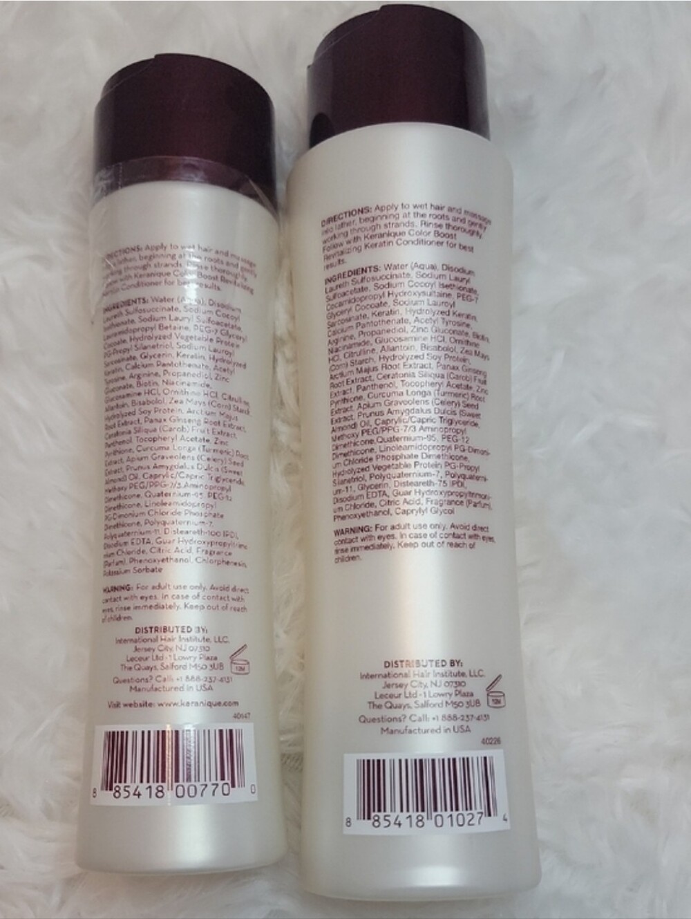 ✨️Keranique✨️ Scalp Revitalizing Shampoo-Set of 2. Never Used. (1) 12oz (1) 8oz - Picture 2 of 4